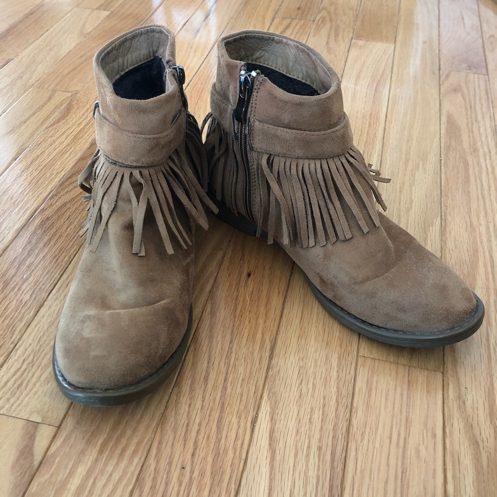 Bella Marie fringe booties